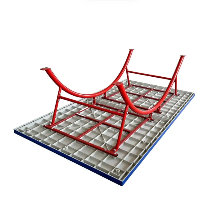 SMC outdoor table tennis table with base detail